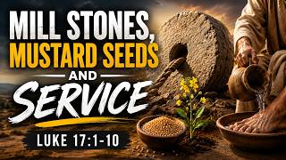 Mill Stones, Mustard Seeds and Service | Luke 17:1-10