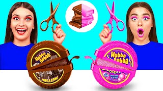 Chewing Gum Vs Chocolate Food Challenge