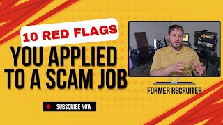 10 Red Flags of Job Scams And How to Avoid Fake Job Offers!