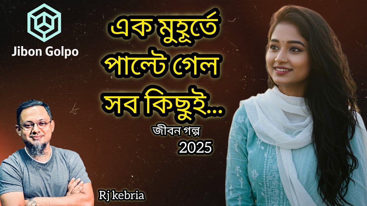 এক মুহূর্তে পাল্টে গেল সব | জীবন গল্প ২০২৫ | Jibon Golpo 2025 | RJ Kebria | জীবনের গল্প | EP 3