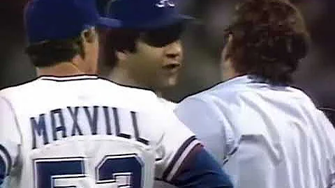 Joe Torre obviously doesn't agree with the umpire's call.