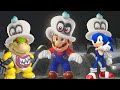 Super Mario Odyssey - All New Playable Characters