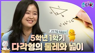 [수다학] 수학 학습 도움닫기 : 초등 5학년 1학기 다각형의 둘레와 넓이 / YTN 사이언스