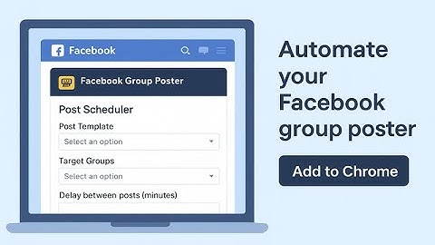 Post to 100+ Facebook™ Groups in 1 Click 🚀