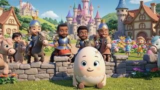 Humpty Dumpty 🥚 | Classic Nursery Rhyme for Kids | Baby Songs &amp; Learning Video