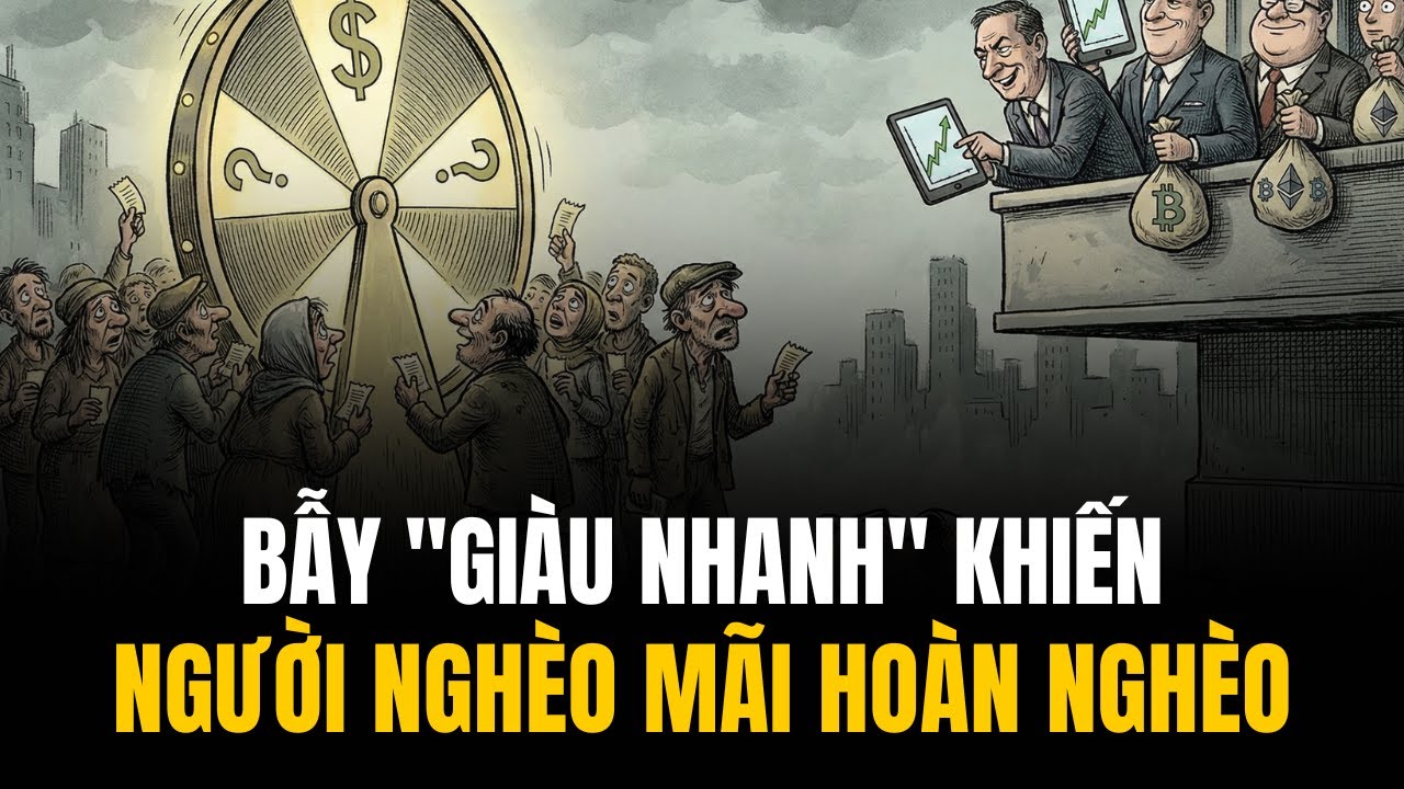 Tư Duy XỔ SỐ & TIỀN ẢO: Tại Sao NGƯỜI NGHÈO Luôn Muốn GIÀU SAU MỘT ĐÊM