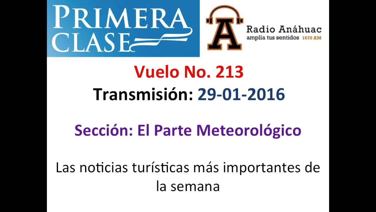 Vuelo 213 - El Parte Meteorológico