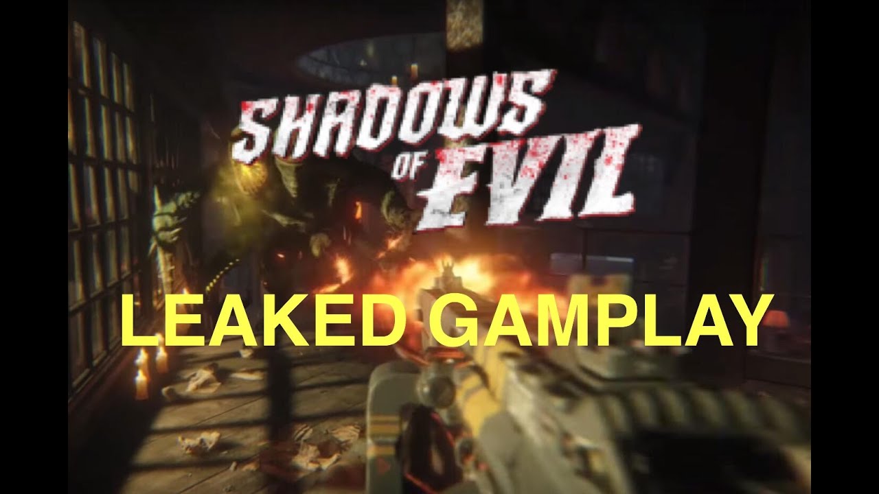 Leaked Shadows of Evil Gameplay BLACK OPS 3 Zombies BO3