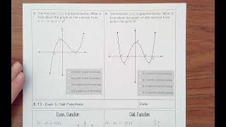 8.12- Identify Relative Extrema & Inc/Positive Graphically Wealth