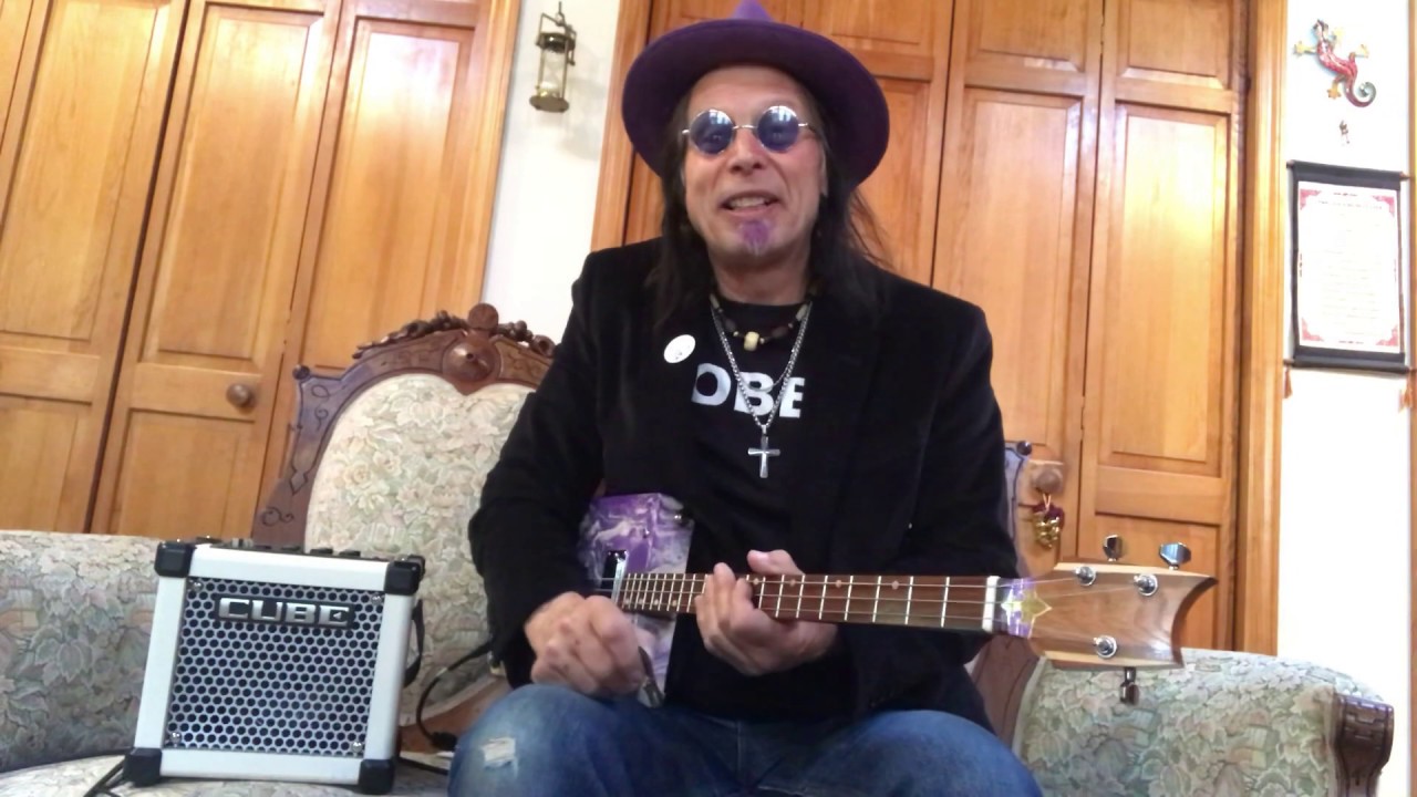 Black Friday Steely Dan on 3 string Cigar Box Guitar solo acoustic