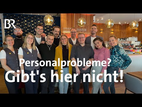 Personalmangel? Teamprobleme? Nicht beim Ammersee-Wirt "Fischer" | Schwaben + Altbayern | BR