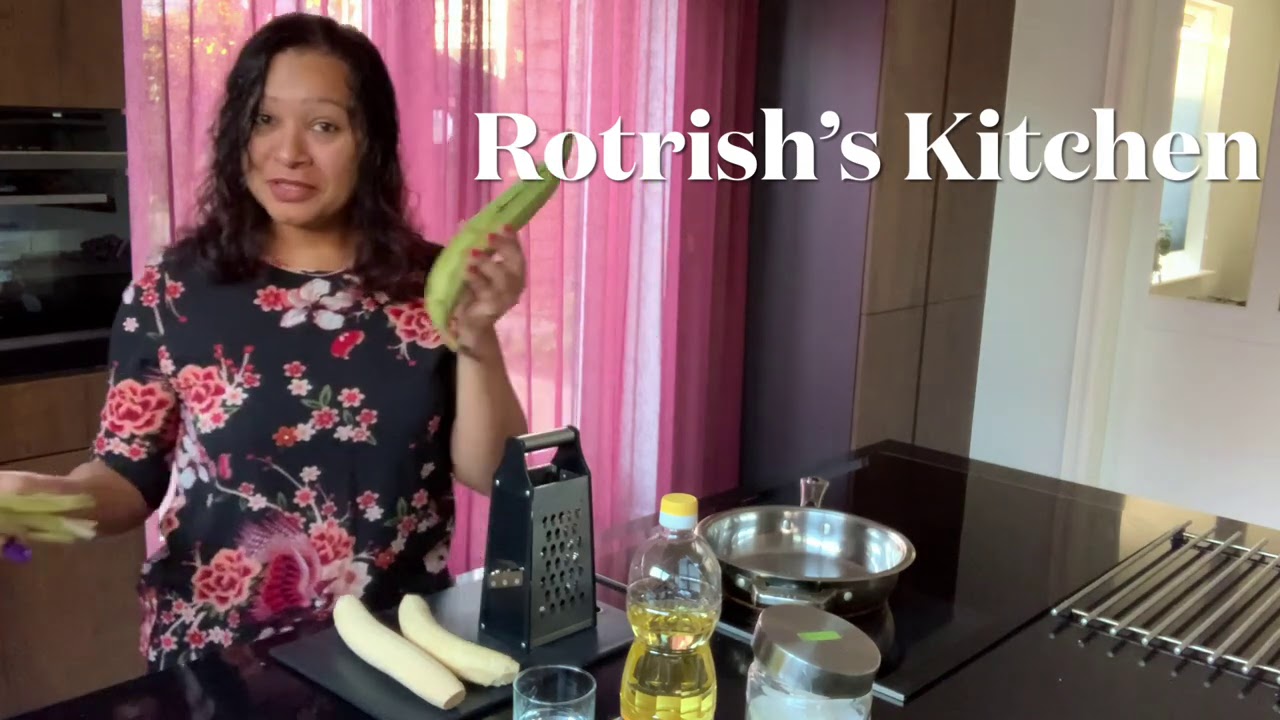 #157 Bananenchips I Surinaamse I Rotrish's Kitchen I Rosita Shiamrai