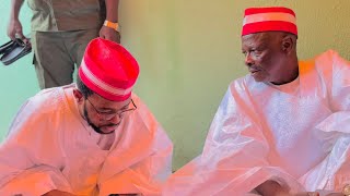 Yayin Ziyarar Ta’aziyyar Rasuwar Mahaifiyar SA Sani Musa Danja, Wace Allah Ya Yiwa Rasuwa.