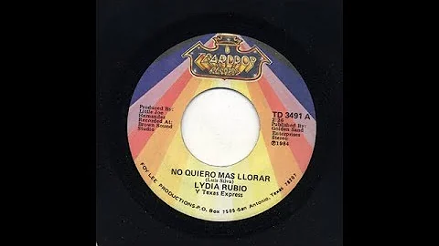 Lydia Rubio - No Quiero Mas Llorar - Tear Drop td-...