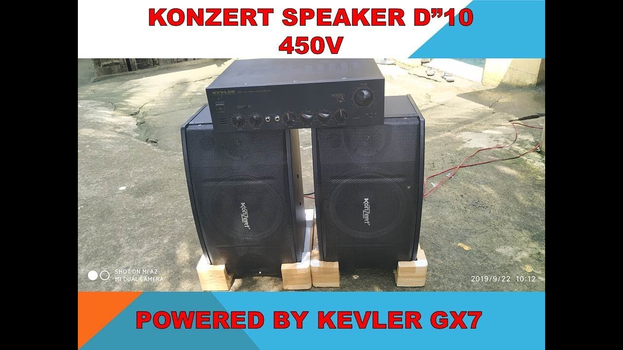 konzert speaker 650 watts