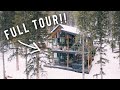 my LUXURIOUS HOME IN THE SNOWY MOUNTAINS FULL AIRBNB TOUR! | (incredible scenery)