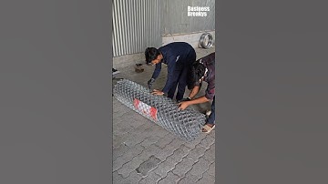Mesh Fence manufacturing process