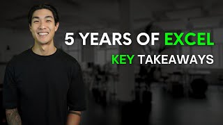 Famous 5 Years of Excel learnings as a Data Analyst in 7 Minutes Net Worth
