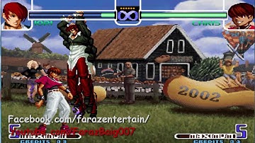 king of fighters 2002 latest mix uniq combo part10 BY FARAZ BAIG