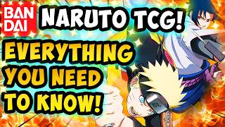 BANDAI Naruto Trading Card Game is BACK! Coming 2027