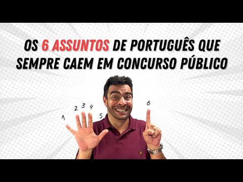 Esses assuntos VÃO CAIR no seu concurso…