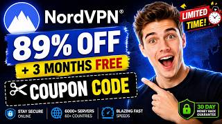 NordVPN Coupon Code 2026 🔥 Get 89% OFF + 3 Months FREE | Limited Time Deal!