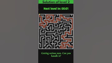 Can You Solve This Maze Puzzle? 🧠 3 Levels in 60 Seconds!