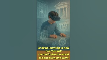 AI deep learning, a new era that will revolutionize the world of education and work