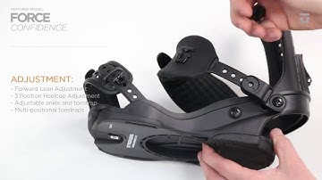 Union Force Snowboard Binding 2018 Product Video at Blue Tomato