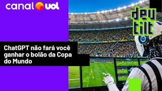 Por que o ChatGPT não fará você ganhar o bolão da Copa do Mundo