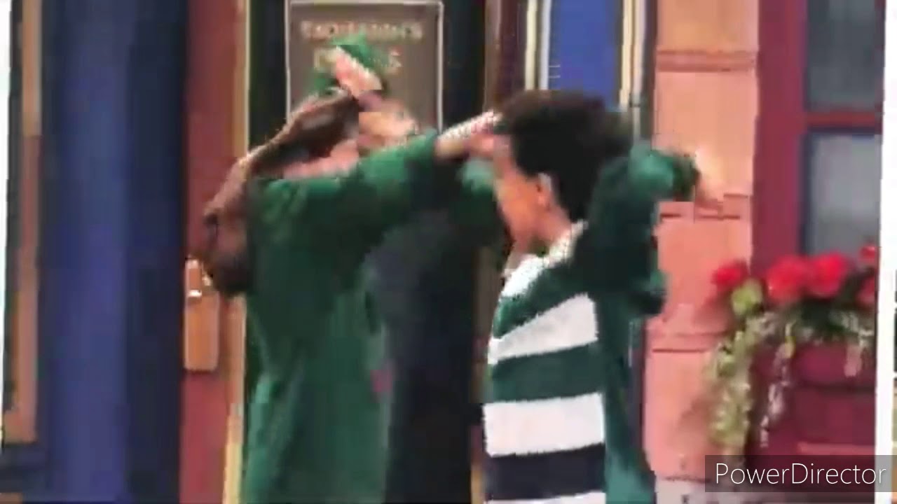 Danny Keesha Kristen And Robert Dancing To Sesame Street Theme Song Youtube