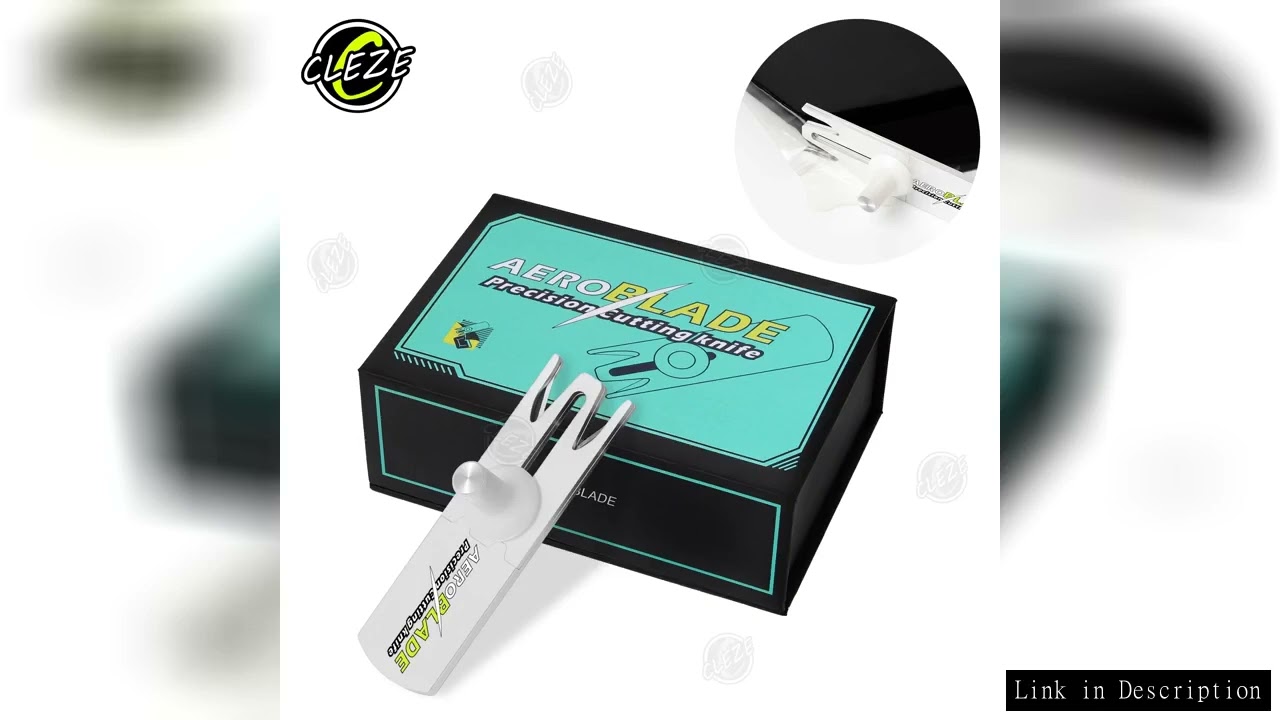 CLEZE Dual-Blade Micro Precision Car Window Tinting Film Ppf Edge Cutter Car Tint Film Cutting Tool