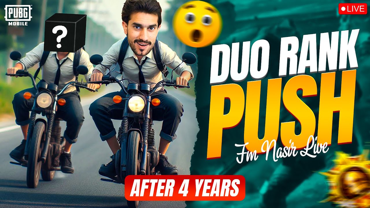 WE ARE CLOSE TO CONQUEROR IN DUO TPP | FM NASIR IS LIVE | PUBG MOBILE