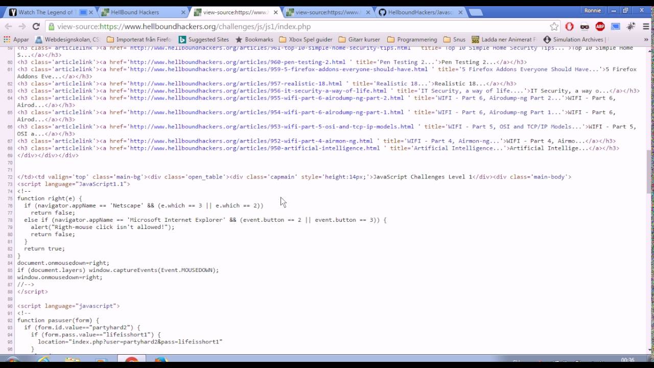 Javascript Challenges 1 - YouTube