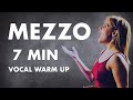 Gentle Vocal Routine for Mezzo-Sopranos
