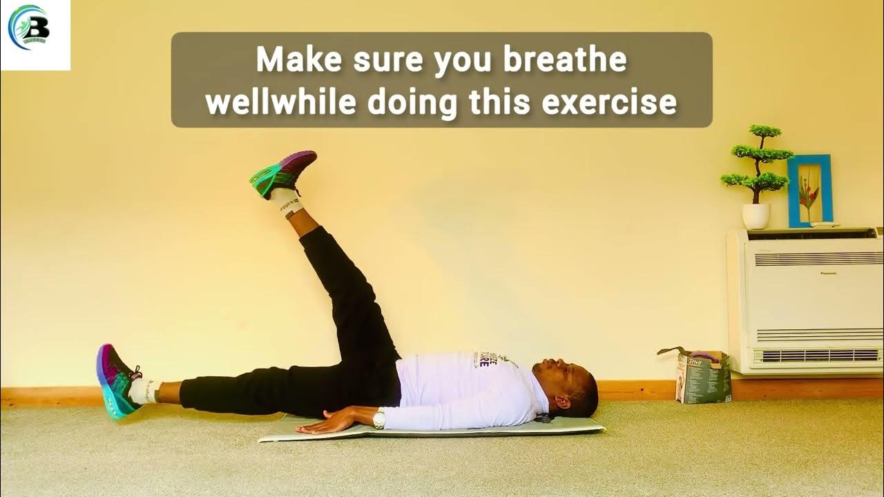 How to do Flutter Kicks exercise; ideal for improving core muscles and