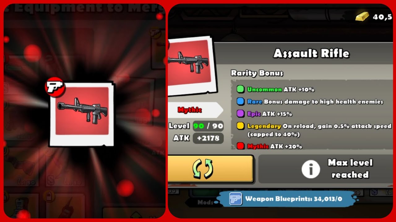 Новый игровой процесс со штурмовой винтовкой с улучшенной мифической редкостью в последнем обновл...