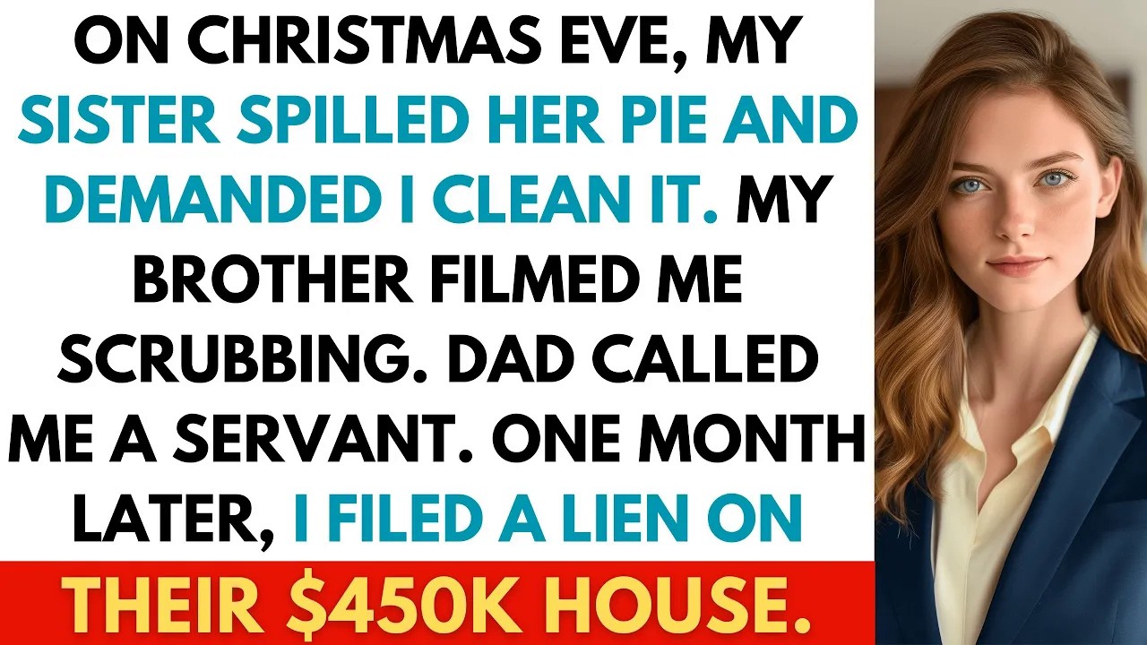 My Family Laughed as I Served Dessert on Christmas Eve—Now I Own the House They Were Evicted From