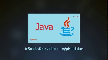 Java - Výpis údajov (inštruktážne video)