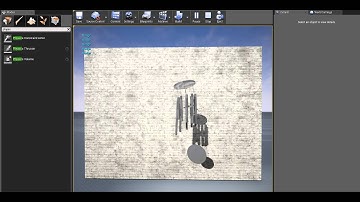 The Vineyard - UE4 - Wind Chimes Asset Test