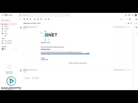 DNETdao #3 Email Confirmation