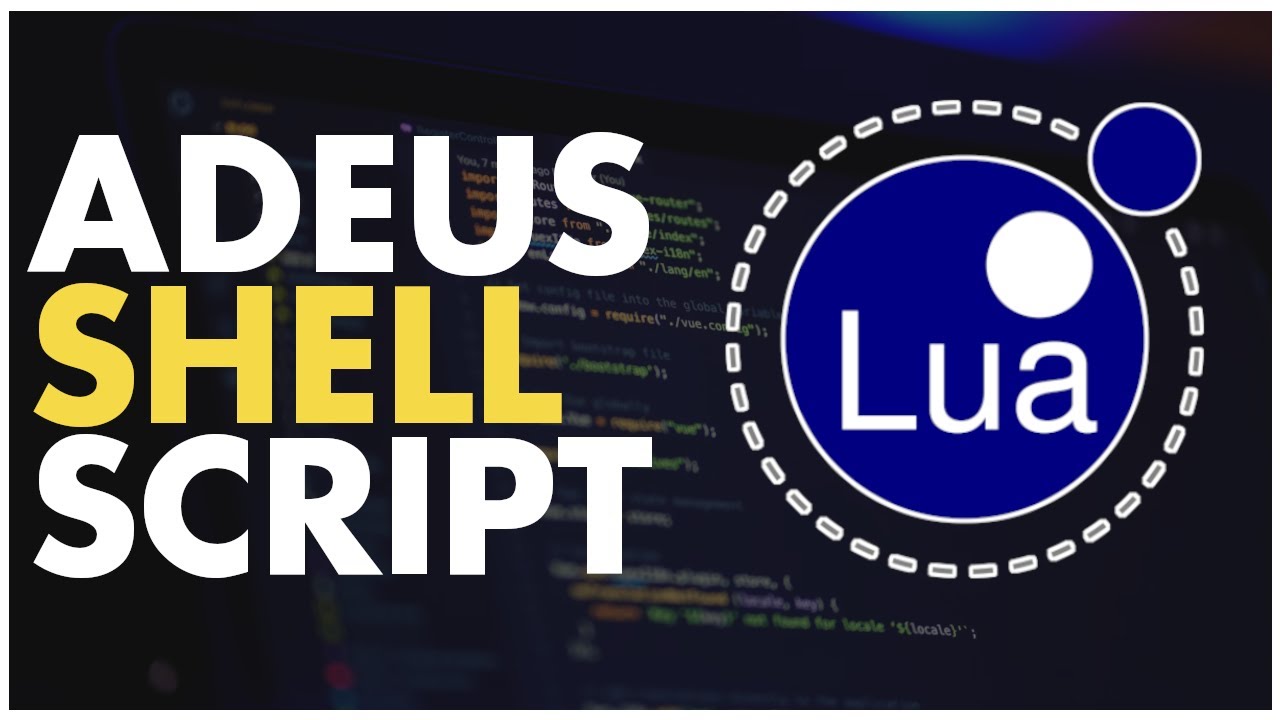 Como fazer SCRIPTS com LUA | Chamando comando do SO - YouTube