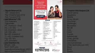@THYROCAREAAROGYAMCENTREDBG Thyrocare Diagnostic Lab Blood Test Centre Darbhanga Call 9279917395