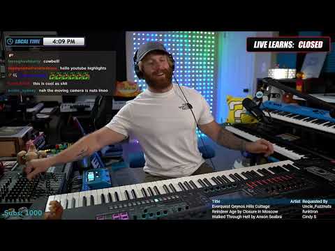 Pianist reimagines "Everquest Qeynos Hills" with a loop station
