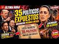 Claudia Sheinbaum y la lista secreta de 35 políticos que sacudieron a México