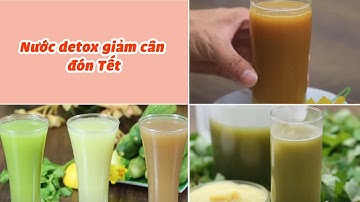 Học Cách Làm Các Loại Nước Detox Giảm Cân Đón Tết