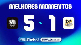 VOTUPORANGUENSE 5X1 ÁGUA SANTA | MELHORES MOMENTOS | RODADA 5 | 2ª FASE | PAULISTÃO A2 RIVALO 2026