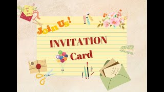 INVITATION (UNDANGAN)_MATERI BAHASA INGGRIS KELAS XI