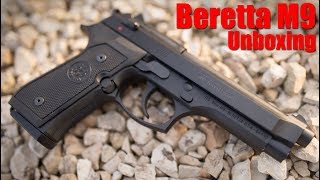 Beretta M9 Unboxing &amp; First Shots