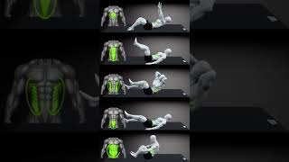 15 Days Six Pack Challenge | 4 Best Abs Exercises for Fast Results #sixpack #exercisemotivation